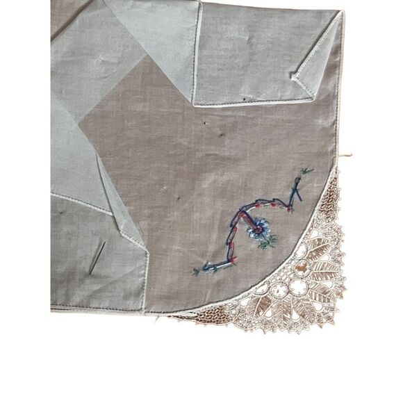 Antique 1919 Set Of 3 Dutch Art Deco Deadstock Handkerchief in Original Box - Picture 9 of 14